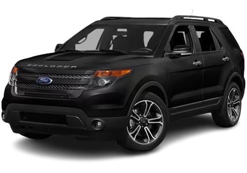 Прокат авто Ford Explorer черный в Алматы по выгодным ценам
