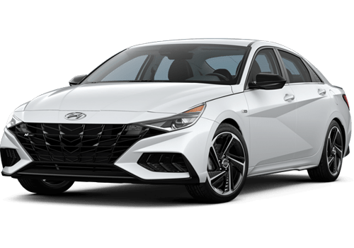 Прокат авто Hyundai Elantra 2021 белый в Алматы по выгодным ценам
