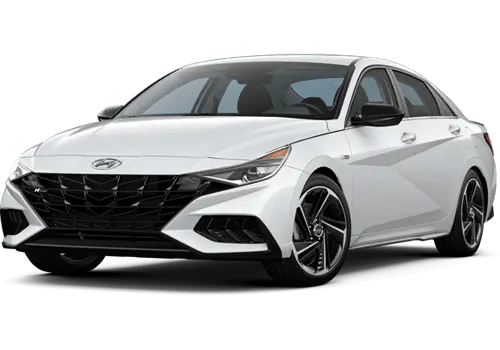 Прокат авто Hyundai Elantra 2021 белый в Астана по выгодным ценам