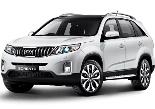 Прокат авто Kia Sorento 2014 белый в Алматы по выгодным ценам