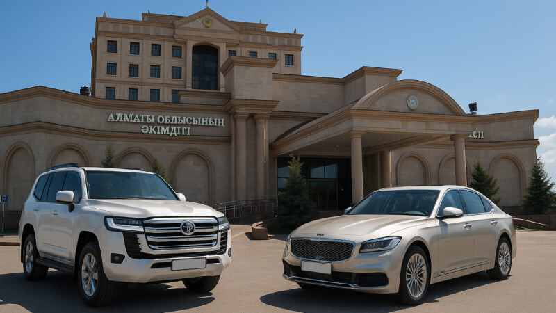Аким Алматинской области рассказал о люксовых служебных машинах, Аренда авто Алматы | naprokat.kz