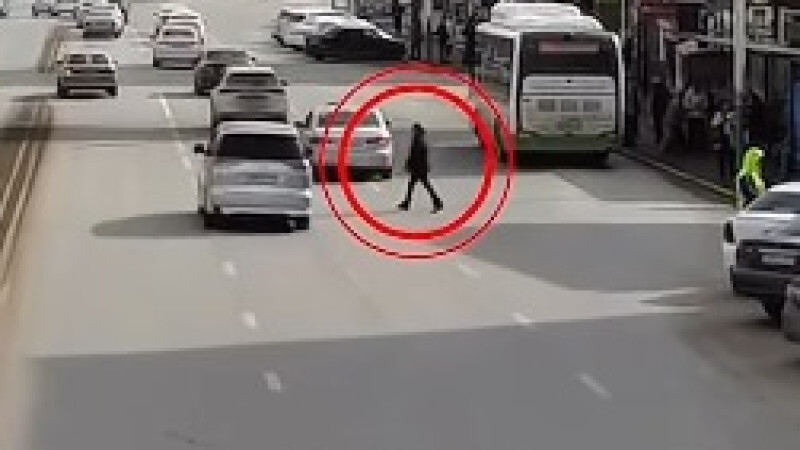 Дроны начали фиксировать нарушения пешеходов в Кызылорде: видео