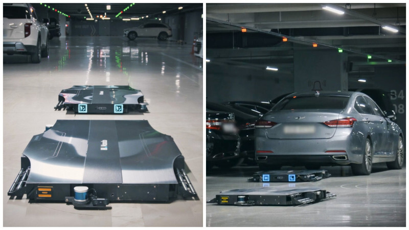 В Южной Корее создали робота для тех, кто не умеет парковаться