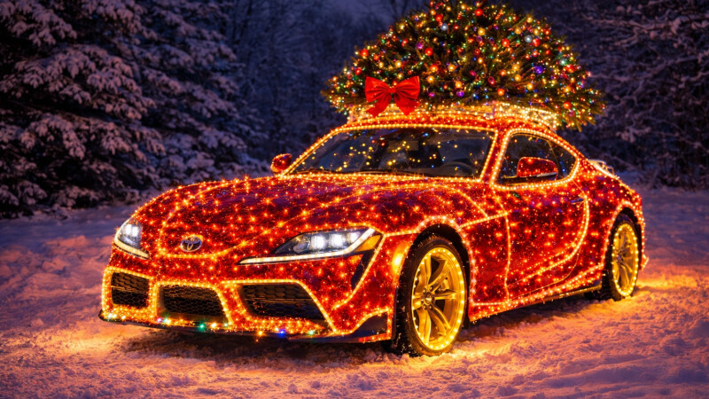 “Гирлянды на машине“: как могут наказать за украшение авто