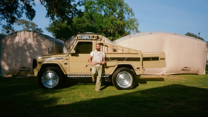 Рэпер Дрейк обзавелся уникальным Mercedes-Benz G-Class 1999 года