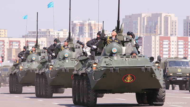 Военный парад в Астане: какие дороги временно перекроют