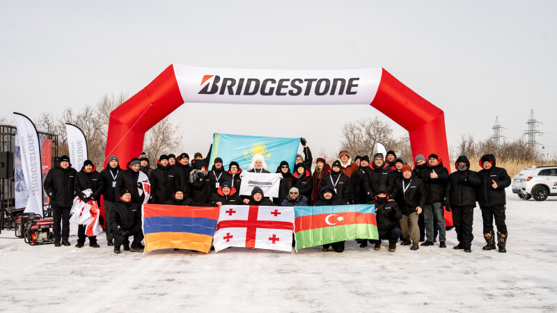 В Астане протестировали зимние шины Bridgestone, Аренда авто Алматы | naprokat.kz